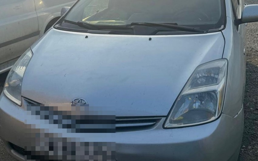 Qusarda “Prius” sürücüsü narkotikin təsiri altında avtomobil idarə edərkən saxlanılıb