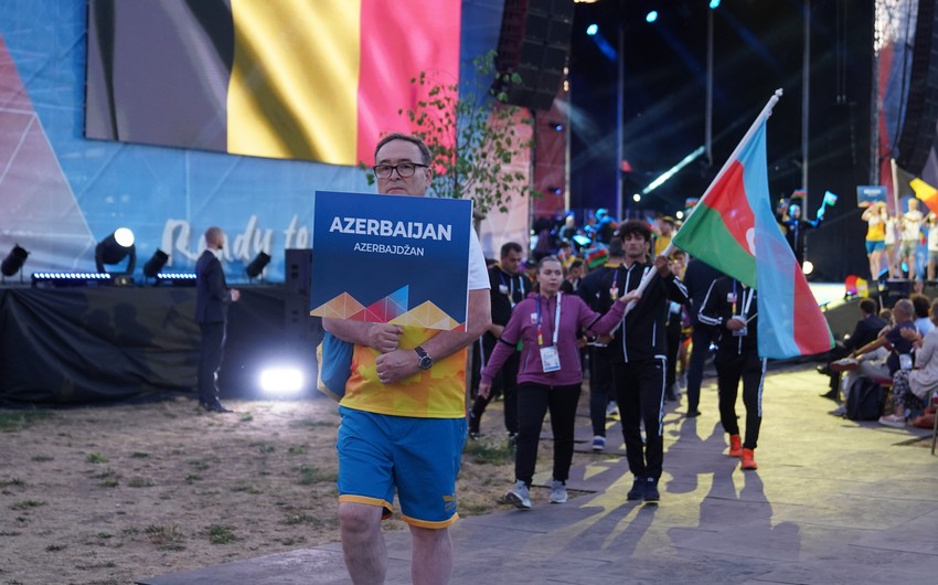 Avropa Gənclər Yay Olimpiya Festivalının açılış mərasimi keçirilib