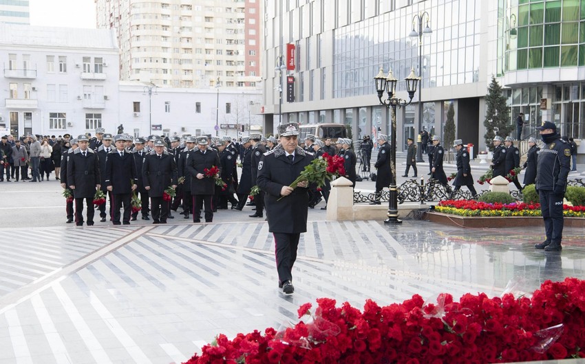 Сотрудники СГБ посетили памятник жертвам Ходжалинского геноцида