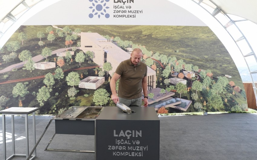 Foundation stone laid for Occupation and Victory Museum Complex in Lachin