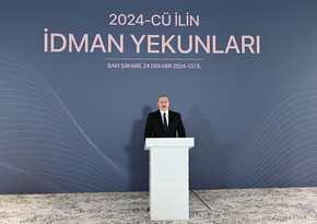 Prezident İlham Əliyev 2024-cü ilin idman yekunlarına həsr olunan mərasimdə iştirak edib - YENİLƏNİB