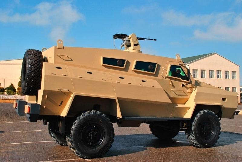 Azerbaijan presents first national armored fighting vehicle 'Tufan ...