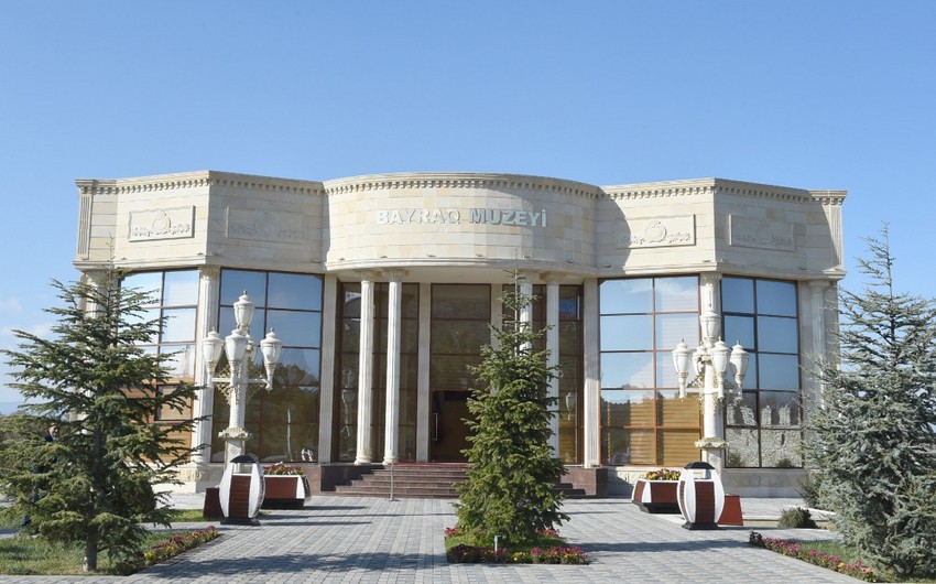 President Ilham Aliyev and his spouse inaugurated Flag Museum in Aghdam district