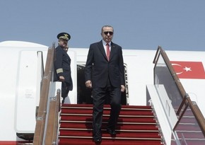 Эрдоган прибыл в ОАЭ для выражения соболезнования в связи с кончиной президента 