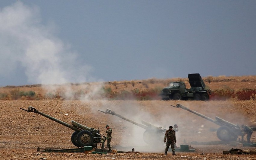 ​Сирийская армия открыла огонь по позициям турецкой артиллерии
