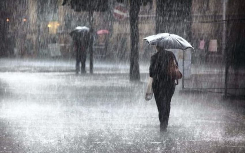 Güclü yağış Gürcüstanda bir sıra fəsadlar törədib
