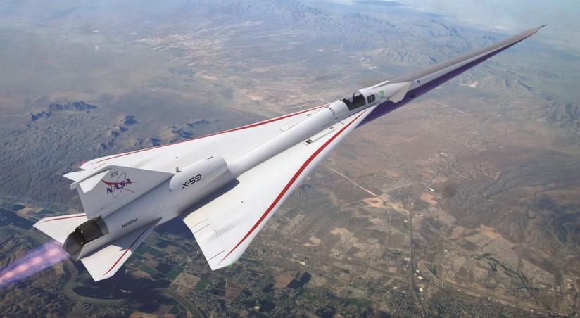 NASA, Lockheed Martin Reveal X-59 Quiet Supersonic Aircraft | Report.az