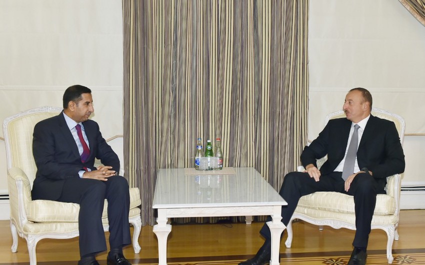 President Ilham Aliyev received the outgoing Iraqi Ambassador