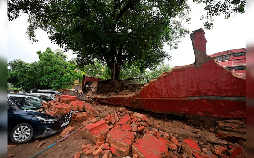 9 children killed as wall collapses during religious event in central India