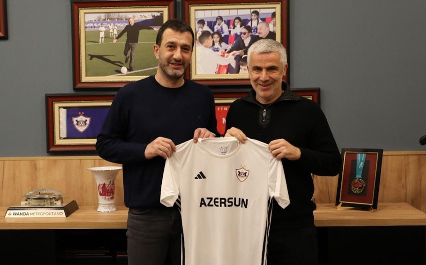 Qarabağ futbol akademiyasının sabiq koordinatoru klubun bazasını ziyarət edib