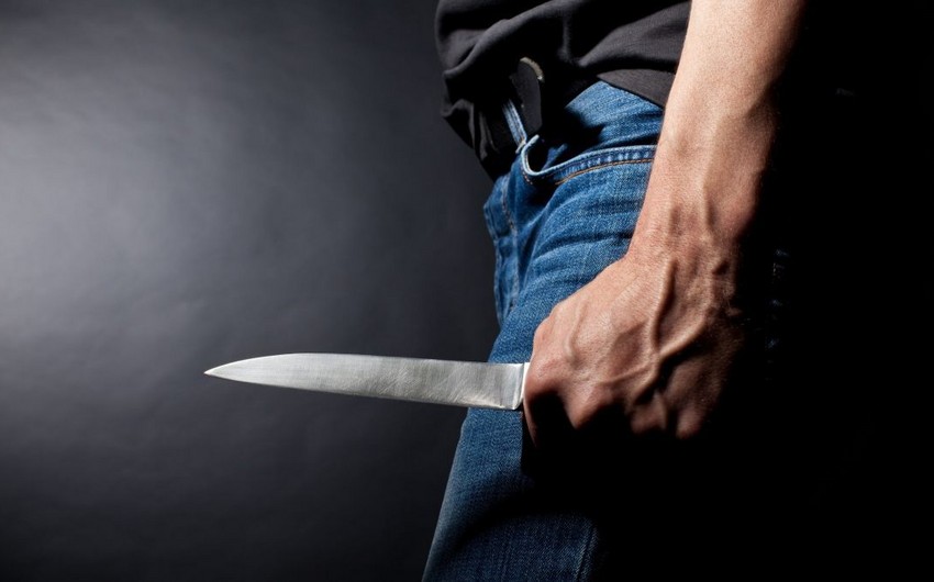 Bakıda 43 yaşlı kişini bıçaqlayan keçmiş məhkum saxlanılıb