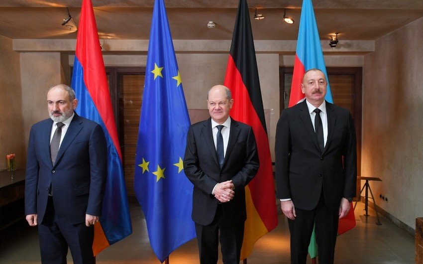 В Мюнхене состоялась двусторонняя встреча президента Азербайджана с премьер-министром Армении