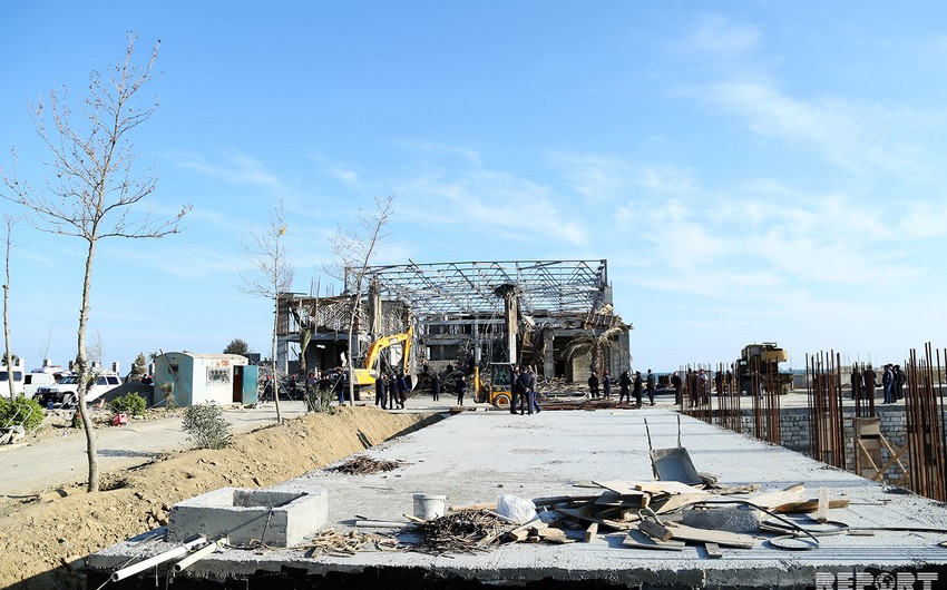 Заместитель главы ИВ: Обрушение объекта в Баку произошло в результате нарушения норм строительства
