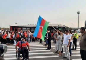 Azərbaycan paralimpiyaçıları Tokioya yola düşüb