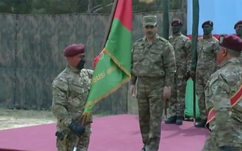 New military units of Azerbaijani Defense Ministry's Special Forces formed - VIDEO