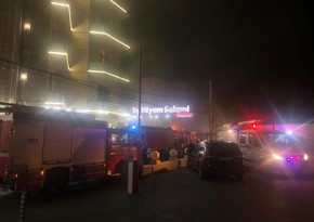 Пожар в отеле в поселке Новханы потушен
