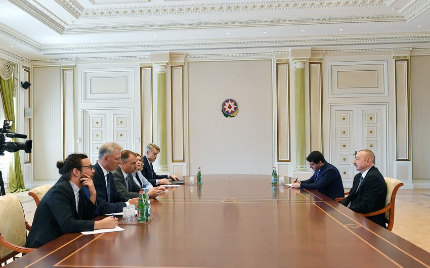 President Ilham Aliyev received delegation led by EU Special Representative