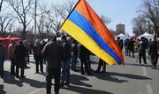 Protest staged outside Belarusian embassy in Yerevan