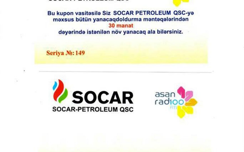 “SOCAR Petroleum” sürücülər üçün yeni kampaniyaya başlayıb