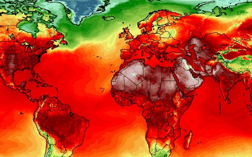 South Caucasus was one of hottest places all over the world during past last week