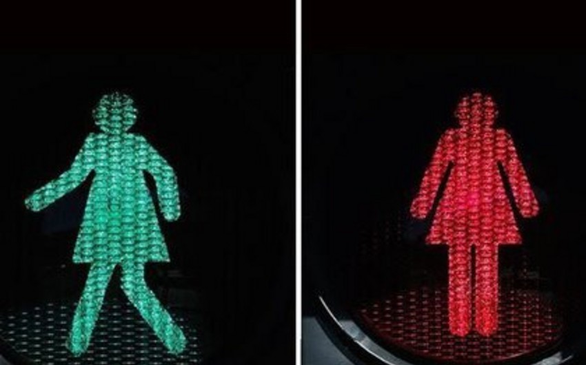 Australia introduces “female” crossing lights