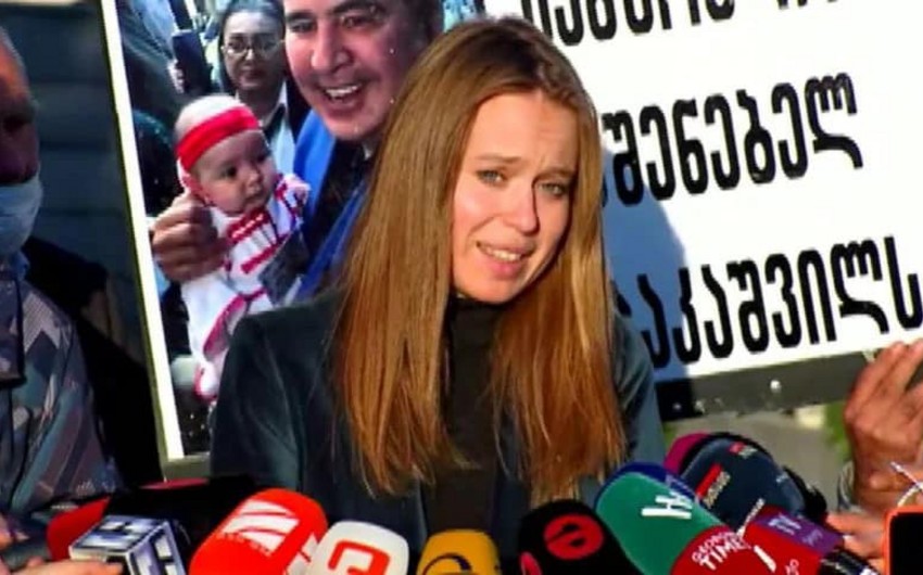 Супруга Саакашвили заявила об угрожающей ему опасности