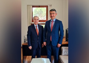 Azərbaycan səfiri Albaniya Prezidentinin müşaviri ilə görüşüb