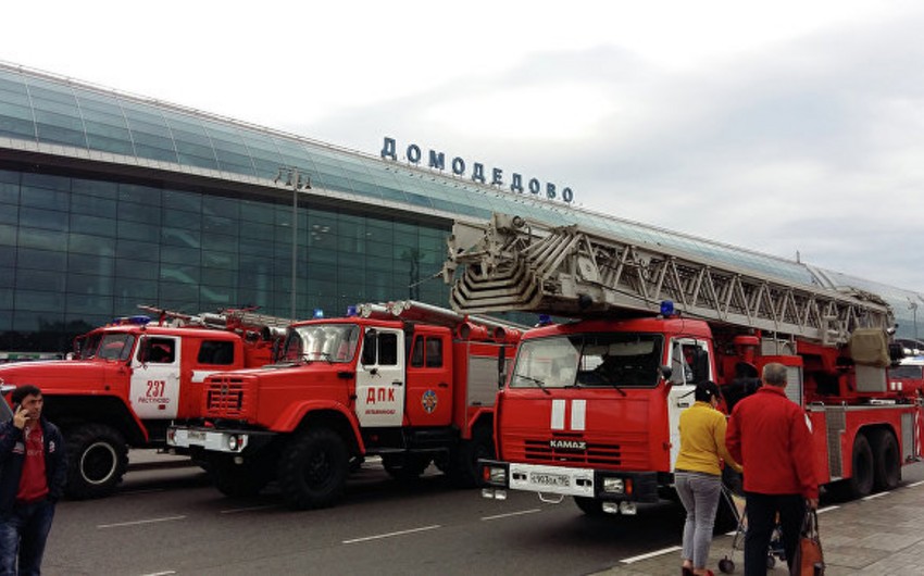 Yanğınsöndürən maşın Domodedovo hava limanı yaxınlığında piyadaları vurub, bir nəfər ölüb