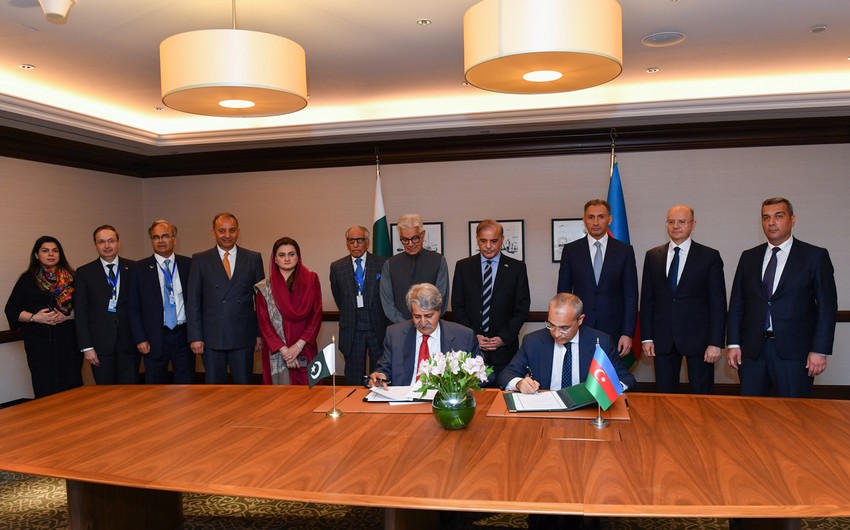 Azerbaijan, Pakistan Sign Memorandum Of Understanding On Cooperation In ...