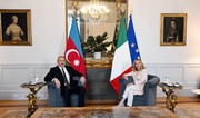 President of Azerbaijan Ilham Aliyev holds meeting with President of Council of Ministers of Italy Giorgia Meloni in Rome