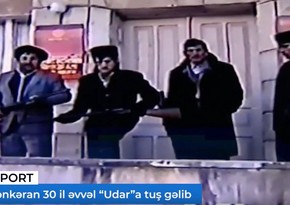 Lənkəran da 30 il əvvəl “Udar”a tuş gəlib - VİDEOREPORTAJ