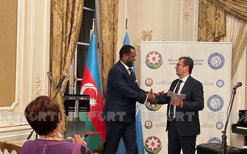 Azerbaijan’s delegation to UNESCO celebrates NAM anniversary in France