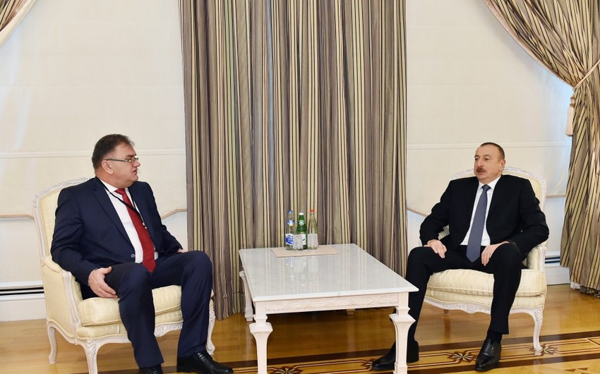 President Ilham Aliyev receives Chairman of Presidency of Bosnia and Herzegovina Mladen Ivanic