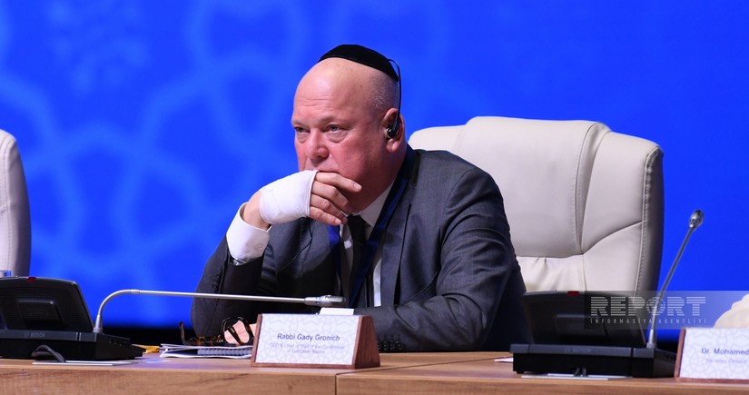 Rabbi: Representative of any religion feels safe in Baku