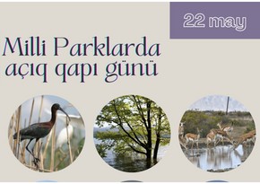 Doors Open Days to be held in Azerbaijan's national parks tomorrow
