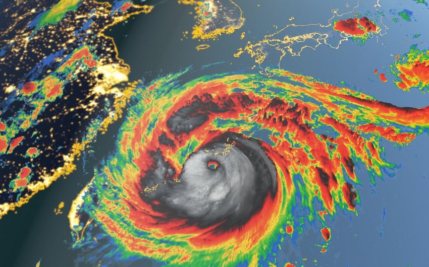 На юге Японии более 30 тыс. домов остались без электроэнергии из-за тайфуна