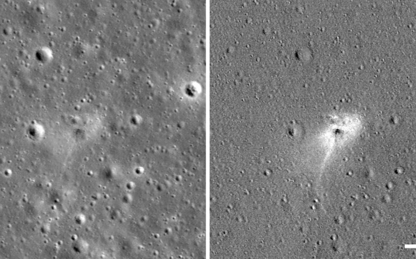NASA обнаружило на Луне след от крушения космического корабля