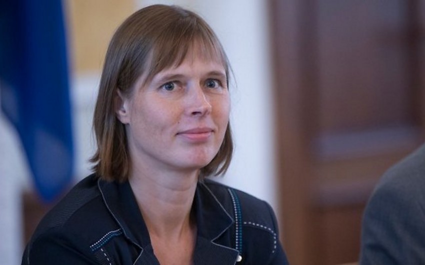 Estoniyanın prezidenti ilk dəfə qadın seçilib