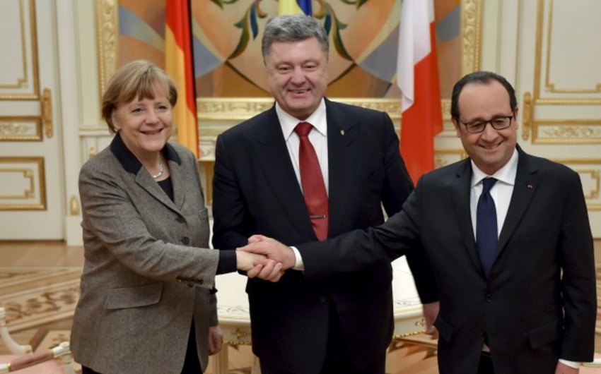 Очередная встреча Порошенко, Олланда и Меркель пройдет в Берлине