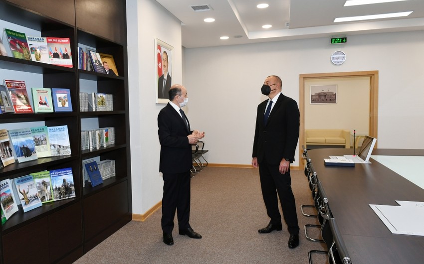 Prezident Suraxanı Rayon Məhkəməsinin yeni binasının açılışında iştirak edib - YENİLƏNİB