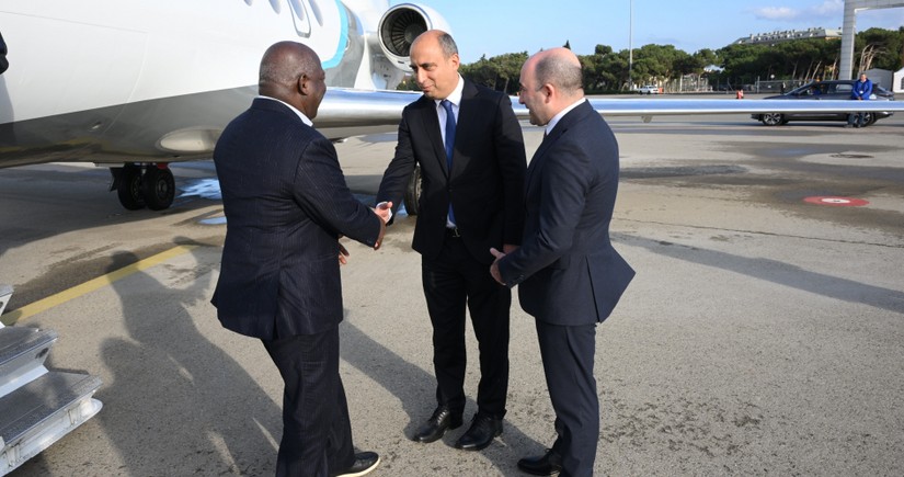 Prime Minister of Bahamas arrives in Azerbaijan