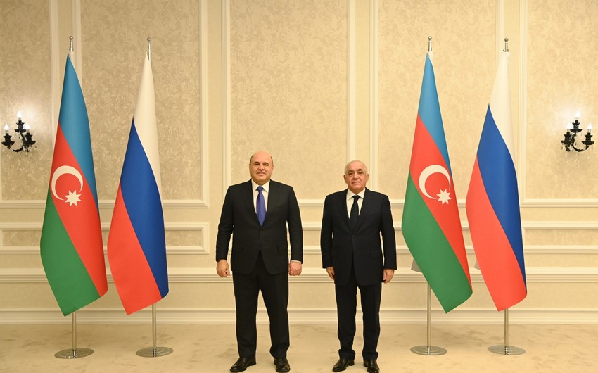 Azerbaijani, Russian PMs discuss mutually beneficial cooperation