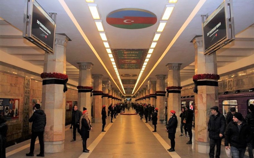 20 января в работе Бакинского метро произойдут изменения