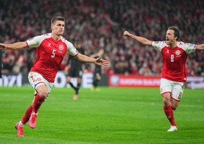Дания досрочно вышла на чемпионат мира 2022 года по футболу