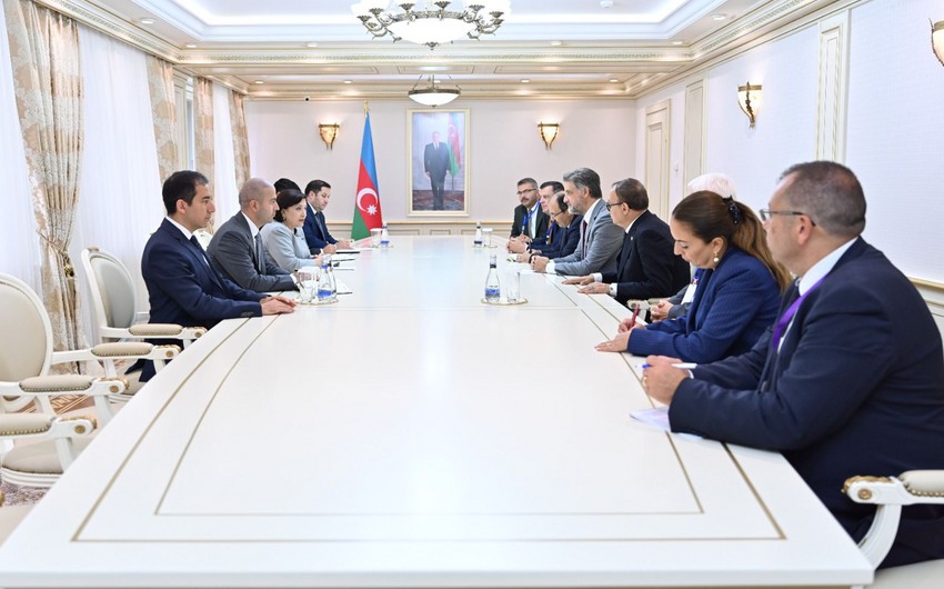 Сахиба Гафарова приняла делегацию Турции в Азиатской парламентской ассамблее