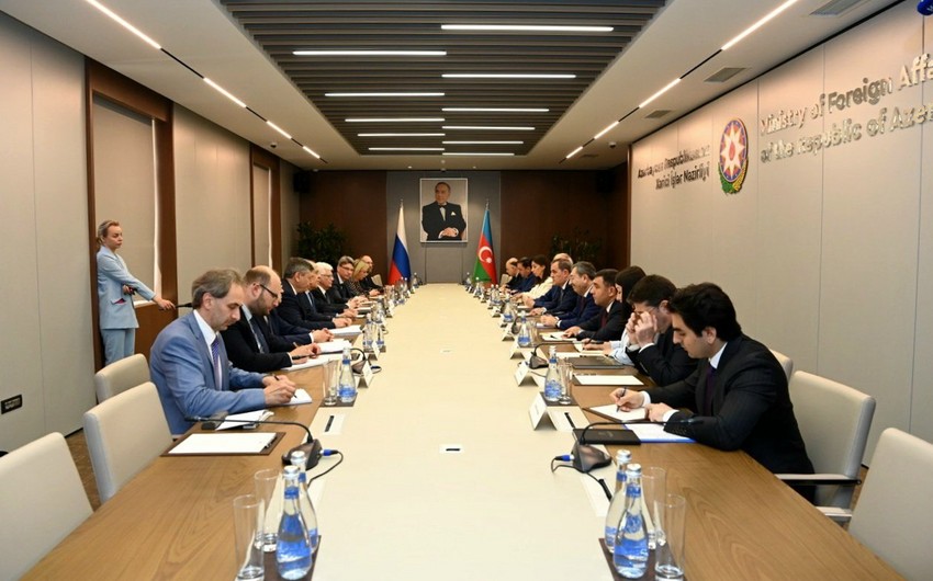 В Баку состоялась встреча глав МИД Азербайджана и России
