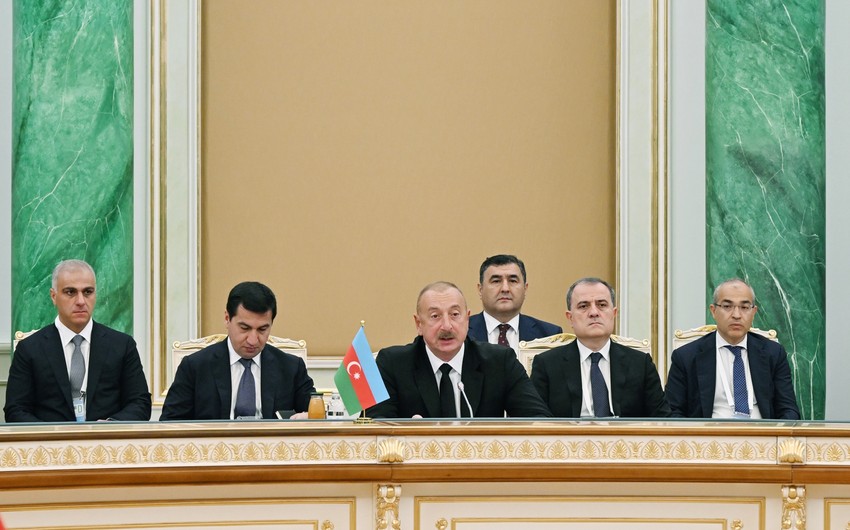 President Ilham Aliyev: Azerbaijan is interested in close cooperation with Central Asian countries in the field of renewable energy