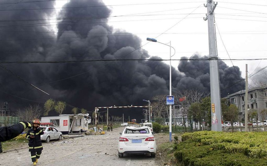 Explosion at Chinese chemical plant kills 47, injures nearly 640 - PHOTO - VIDEO