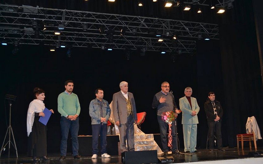 Mingəçevir teatrında Son reportaj tamaşasının premyerası keçirilib