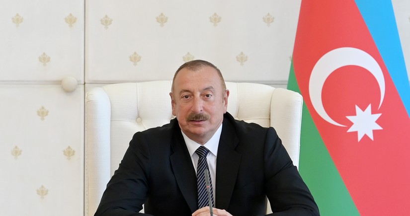 President Ilham Aliyev awards persons involved in prevention of terrorist attack on Azerbaijan's embassy in Iran